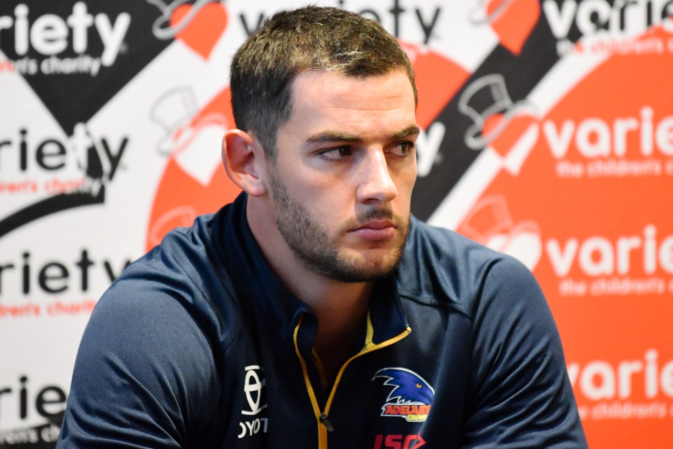 Adelaide Crows Captain Taylor Walker will be missing for weeks. Photo: AAP/Morgan Sette