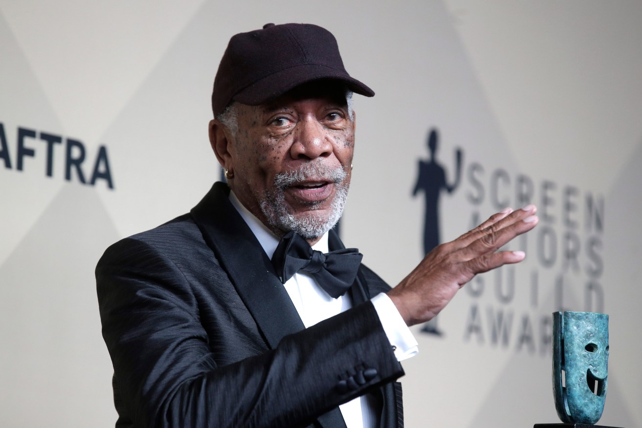 Morgan Freeman was awarded a Screen Actors Guild Lifetime Achievement Award  in January. Photo: EPA/Mike Nelson