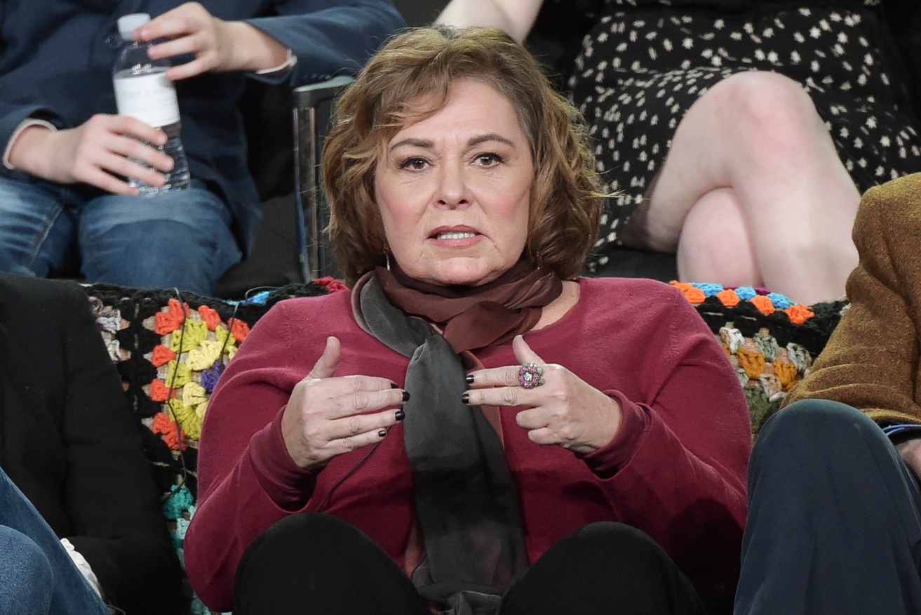 Roseanne Barr's sitcom reboot has been cancelled by its US network and taken off air in Australia. Photo: Richard Shotwell/Invision/AP