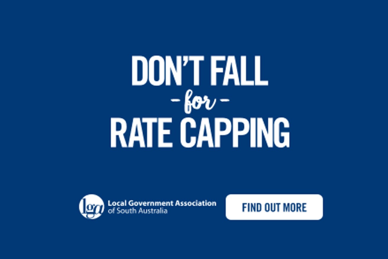 Am image from the LGA's anti-rate-capping campaign.