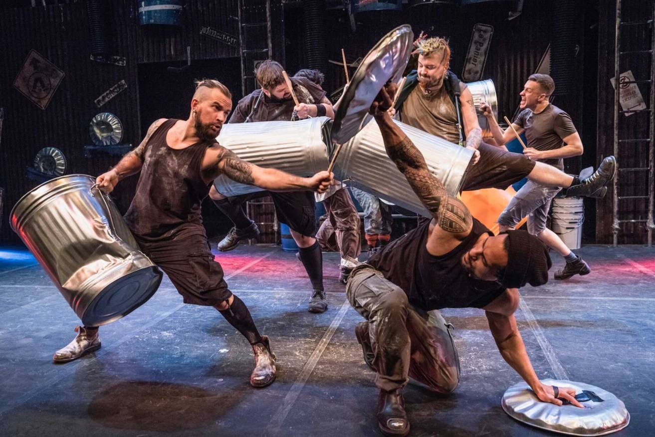 Stomp will perform at the Entertainment Centre from Wednesday night. Photo: Steve McNicholas