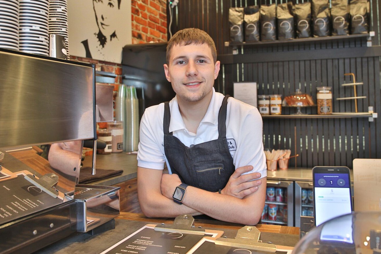 The Meat & Cheese Club owner Damian Vasilevski. Photo: Tony Lewis / InDaily