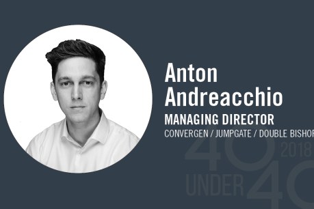 40 Under 40 winner of the day: Anton Andreacchio