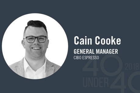40 Under 40 winner of the day: Cain Cooke