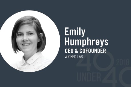 40 Under 40 winner of the day: Emily Humphreys