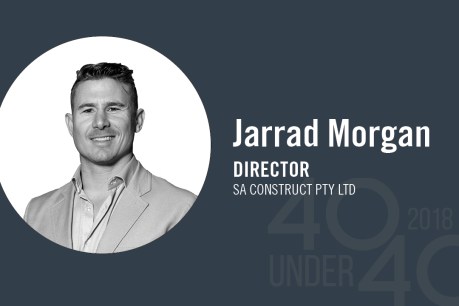 40 Under 40 winner of the day: Jarrad Morgan