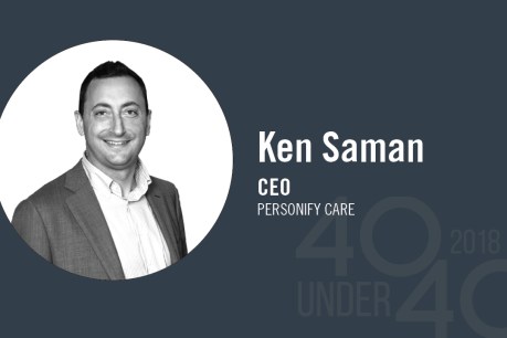 40 Under 40 winner of the day: Ken Saman
