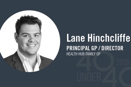 40 Under 40 winner of the day: Lane Hinchcliffe