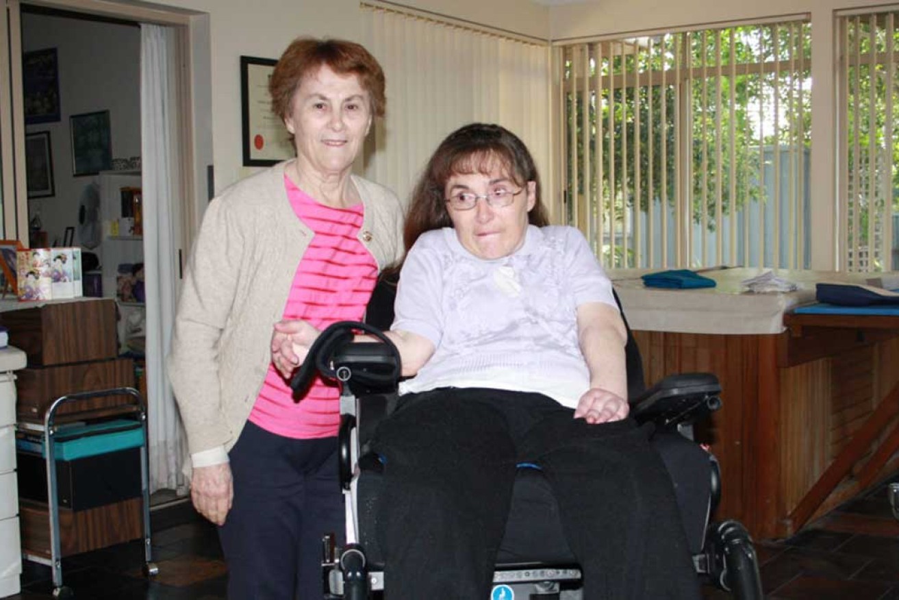 Airlie and her mother Pamela in their Lockleys home.
