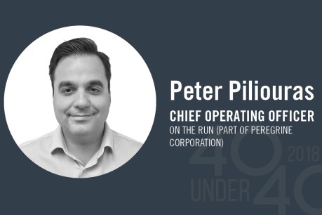 40 Under 40 winner of the day: Peter Piliouras