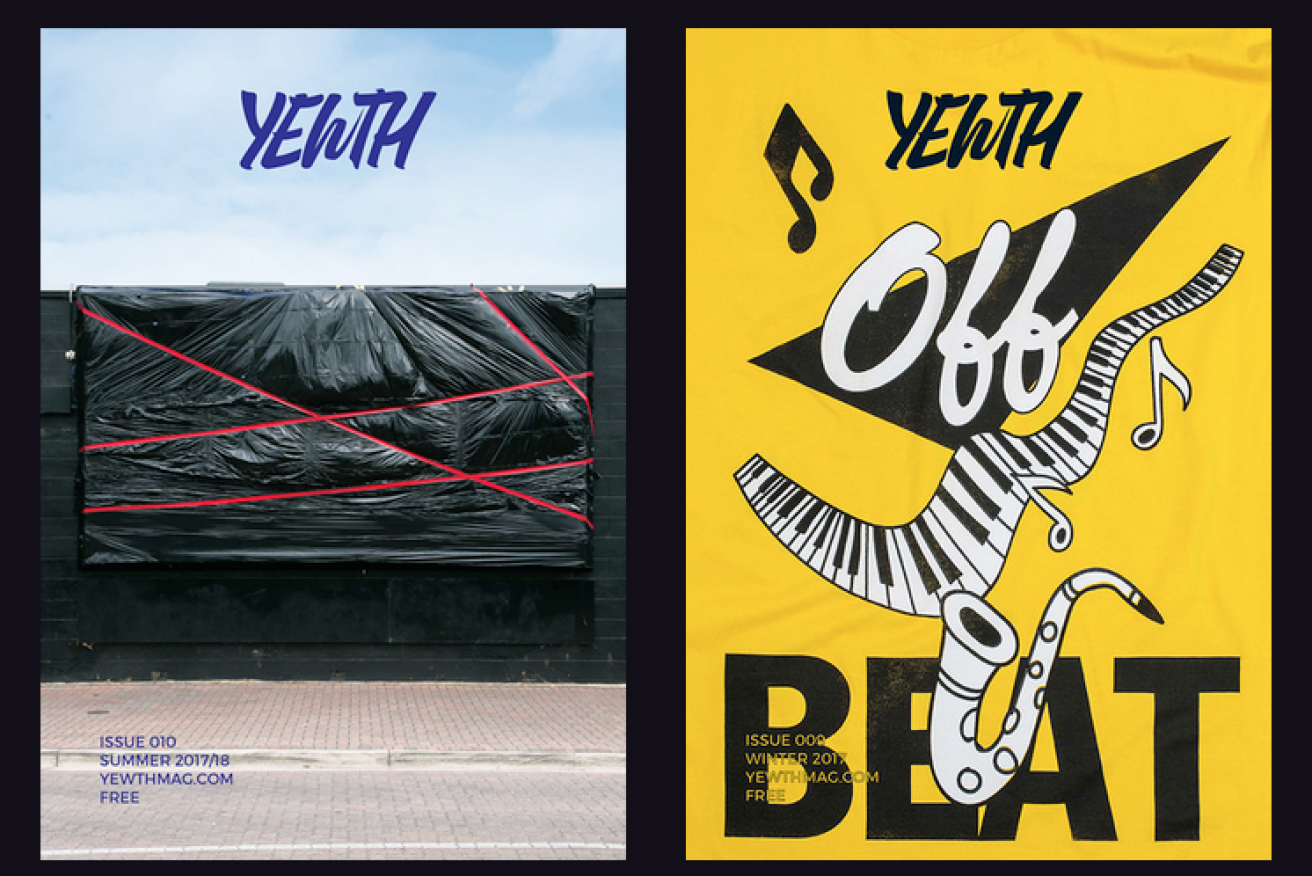 Two recent editions of Yewth. Image: yewthmag.com