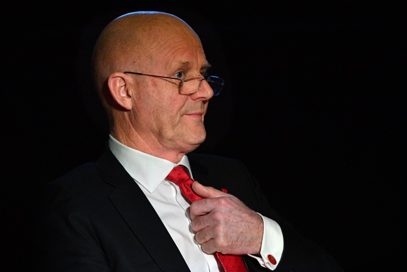 Senator David Leyonhjelm is under pressure to apologise for offensive comments made in parliament and repeated outside. Photo: AAP/Mick Tsikas