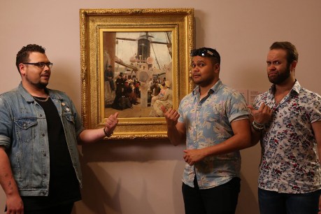 When art meets reality TV, it’s not quite Gogglebox