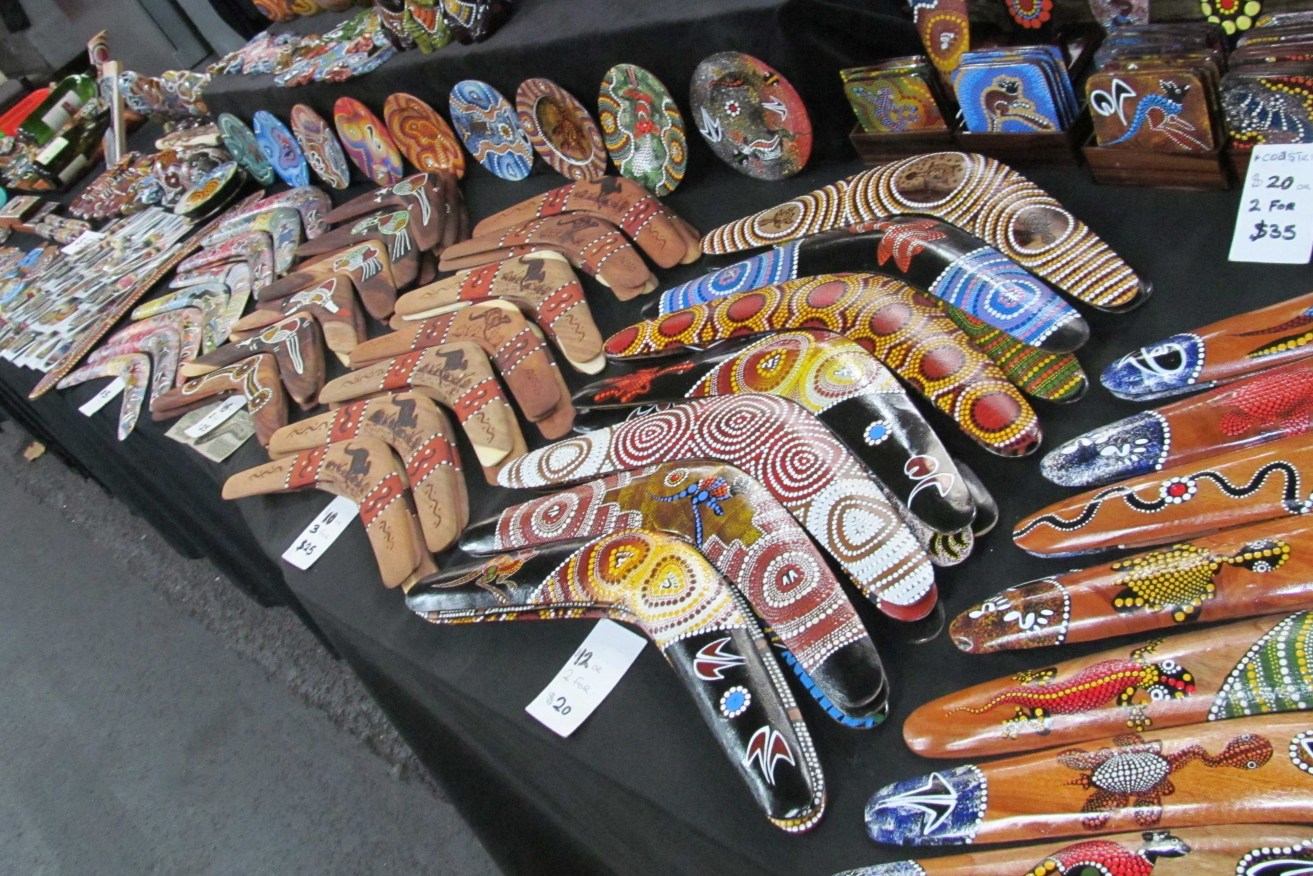 Under a proposed amendment to the Competition and Consumer Act the Greens plan to ban the sale of fake Aboriginal art and cultural items. Photo: Flickr