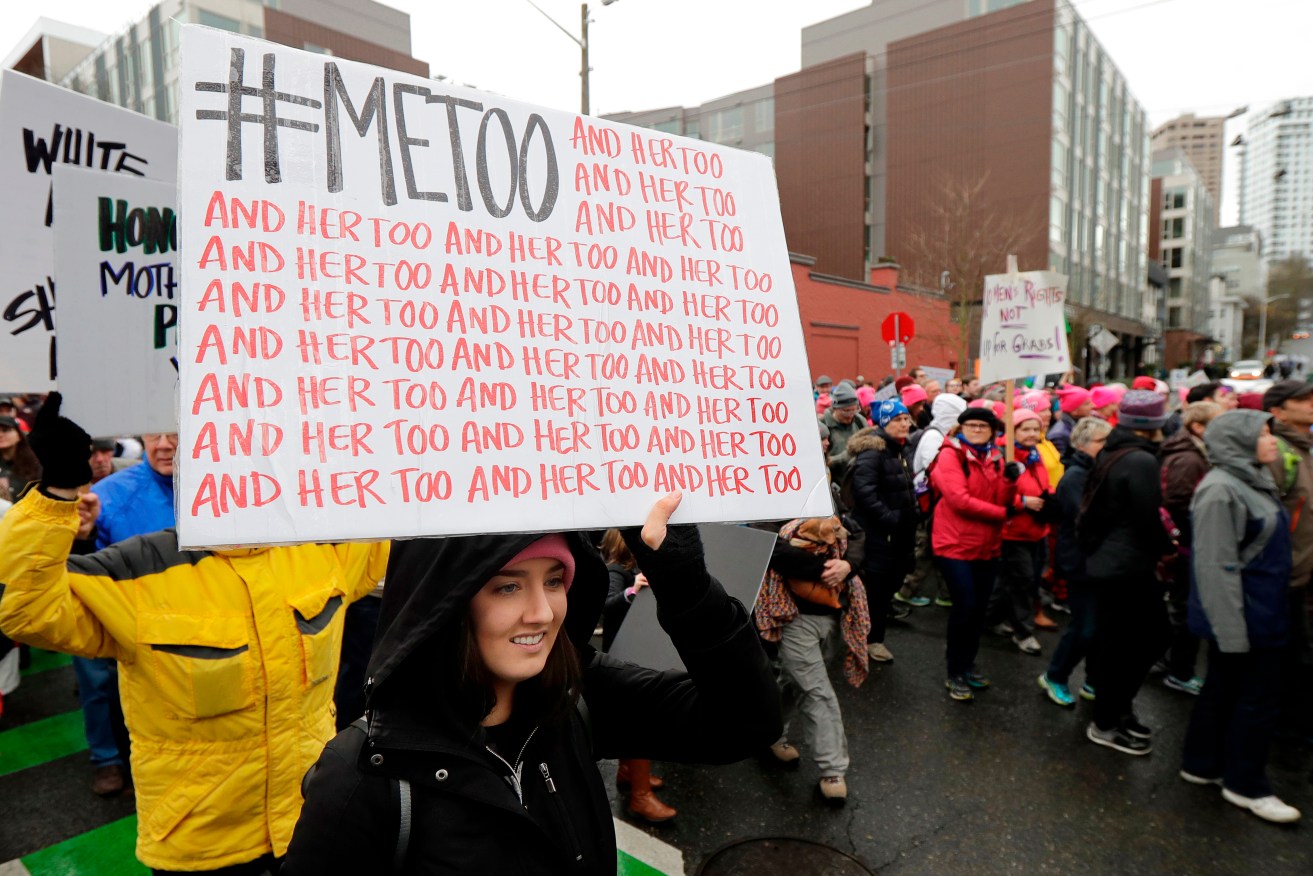 Niki Vincent says the international #MeToo movement has raised awareness of sexual harassment. Photo: AP/Ted S. Warren