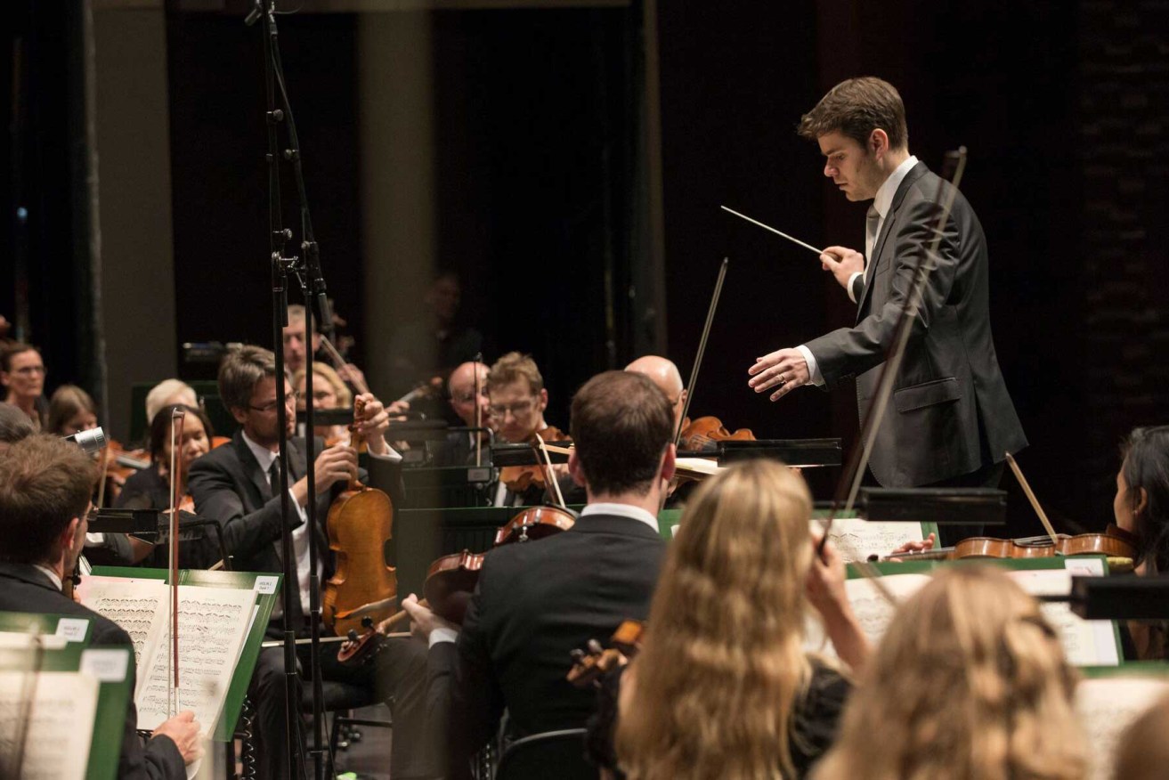ASO principal conductor Nicholas Carter. Photo: Shane Reid
