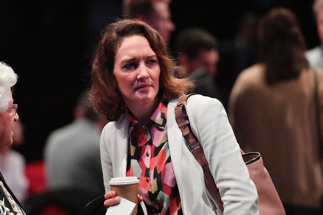 Georgina Downer, pictured during last month's SA Liberal AGM, was overwhelmingly re-endorsed as the party's Mayo candidate. Photo: David Mariuz / AAP