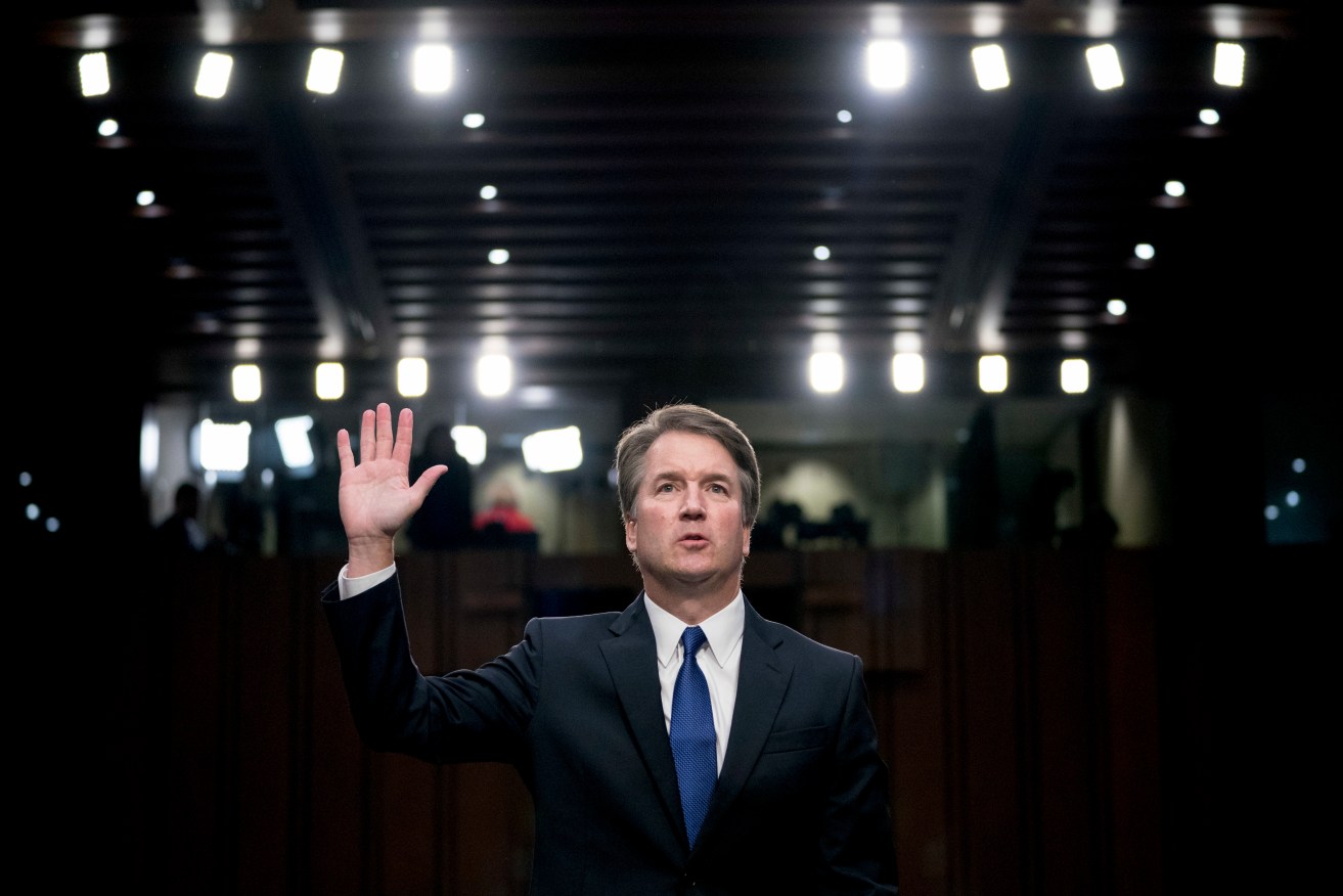 Supreme Court nominee Brett Kavanaugh. Photo: AP/Andrew Harnik