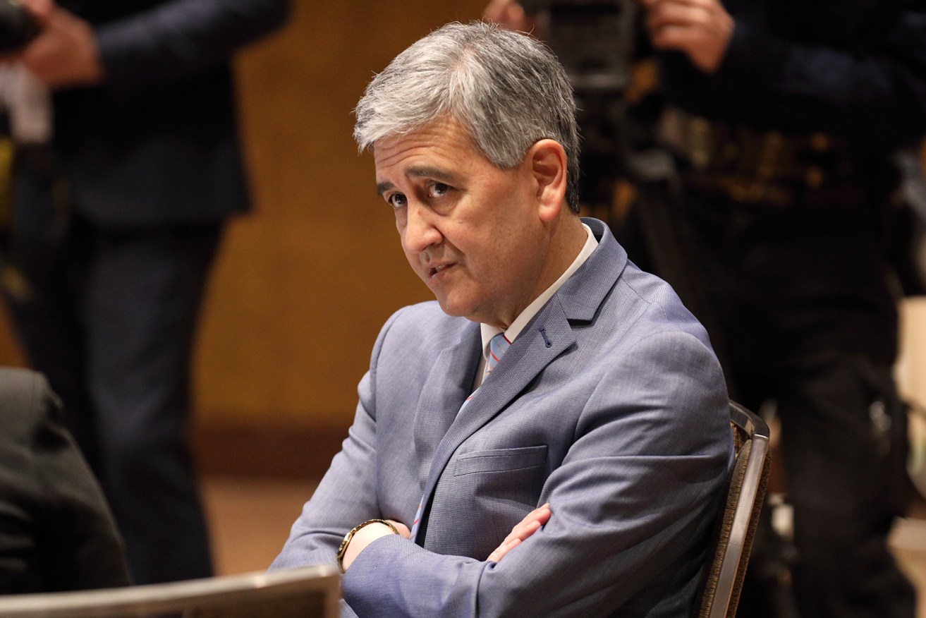 Rob Lucas says his Budget has the balance right. Photo: Tony Lewis / InDaily