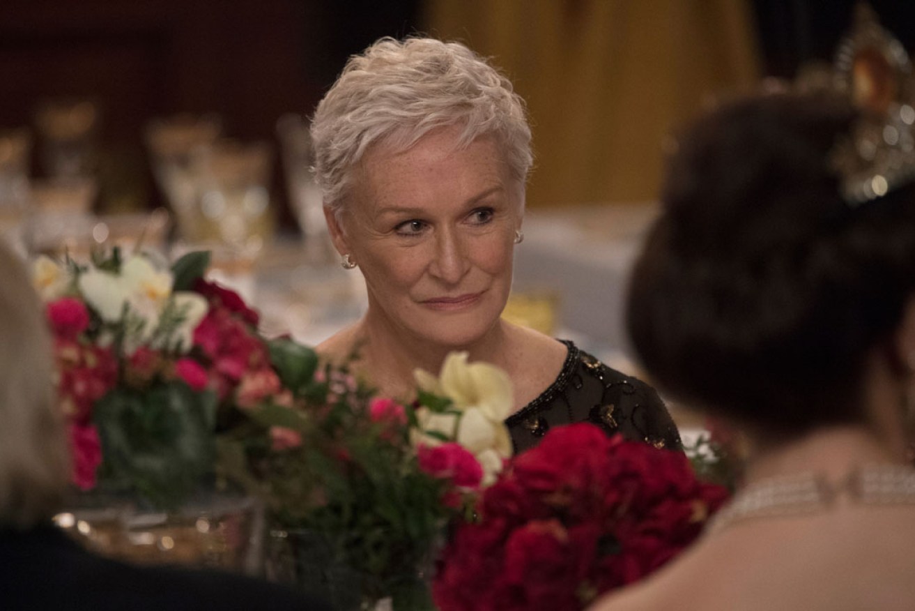 Glenn Close gives a powerful, controlled performance in The Wife.