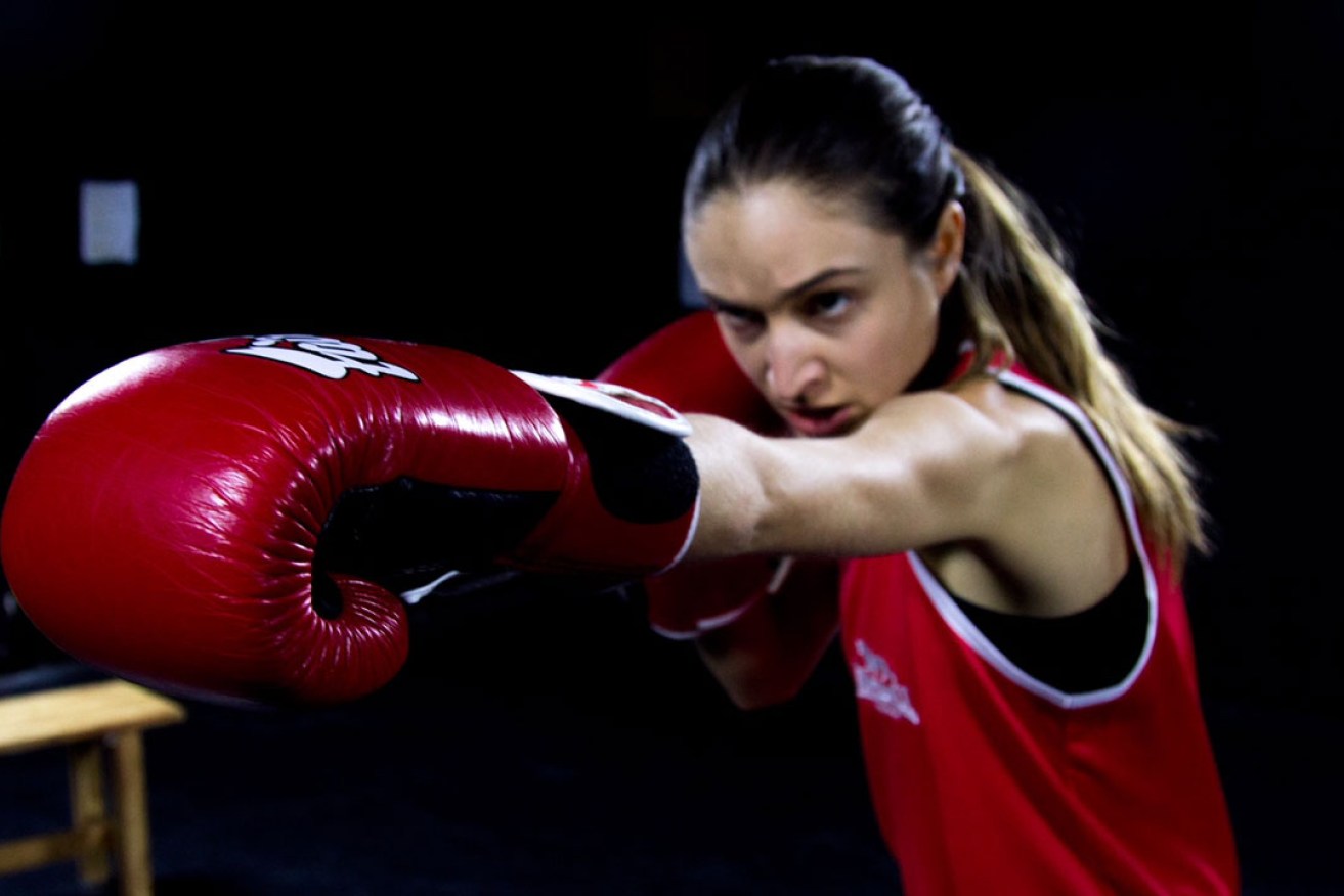 Jordan Cowan pulls no punches as Olympic hopeful Chloe Jackson in Bitch Boxer.