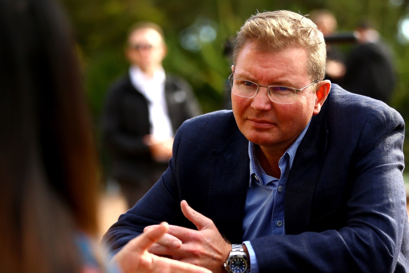 Craig Laundy and two other Liberal MPs want asylum seeker children off Nauru. Photo: AAP/Jeremy Ng