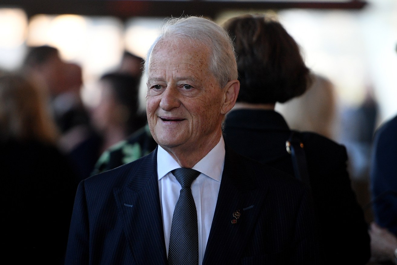 Former Coalition minister Phillip Ruddock has chaired a review into religious freedom. Photo: AAP/Dan Himbrechts