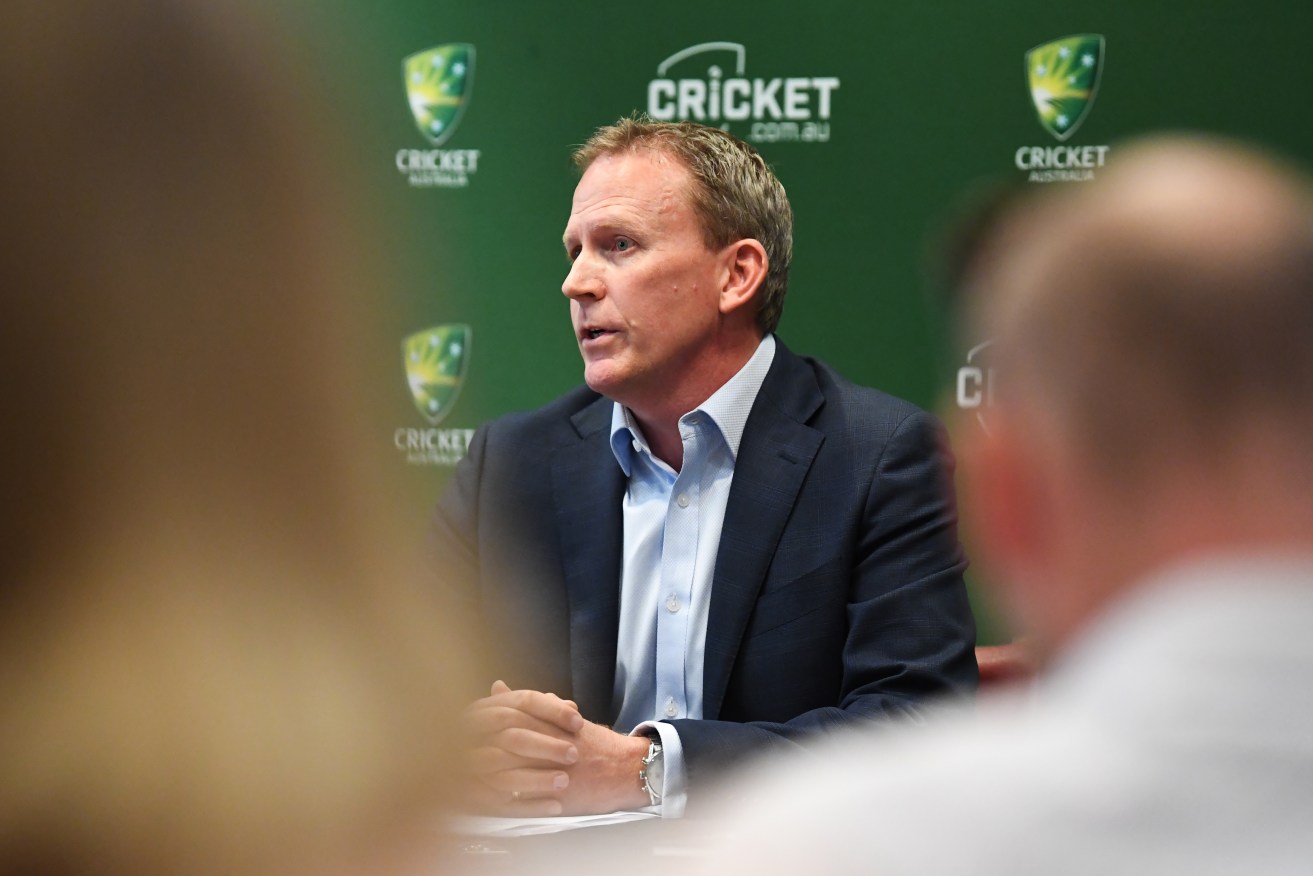 Cricket Australia chief executive Kevin Roberts. Photo: AAP/James Ross