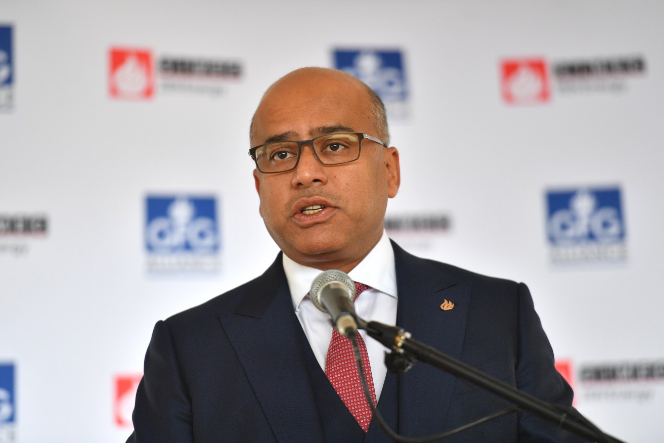 Sanjeev Gupta won't say if he's interested in Nyrstar's Port Pirie smelter. Photo: AAP/David Mariuz