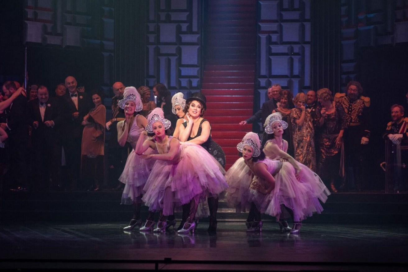 The Merry Widow at the Festival Theatre. Photo: Darren Williams