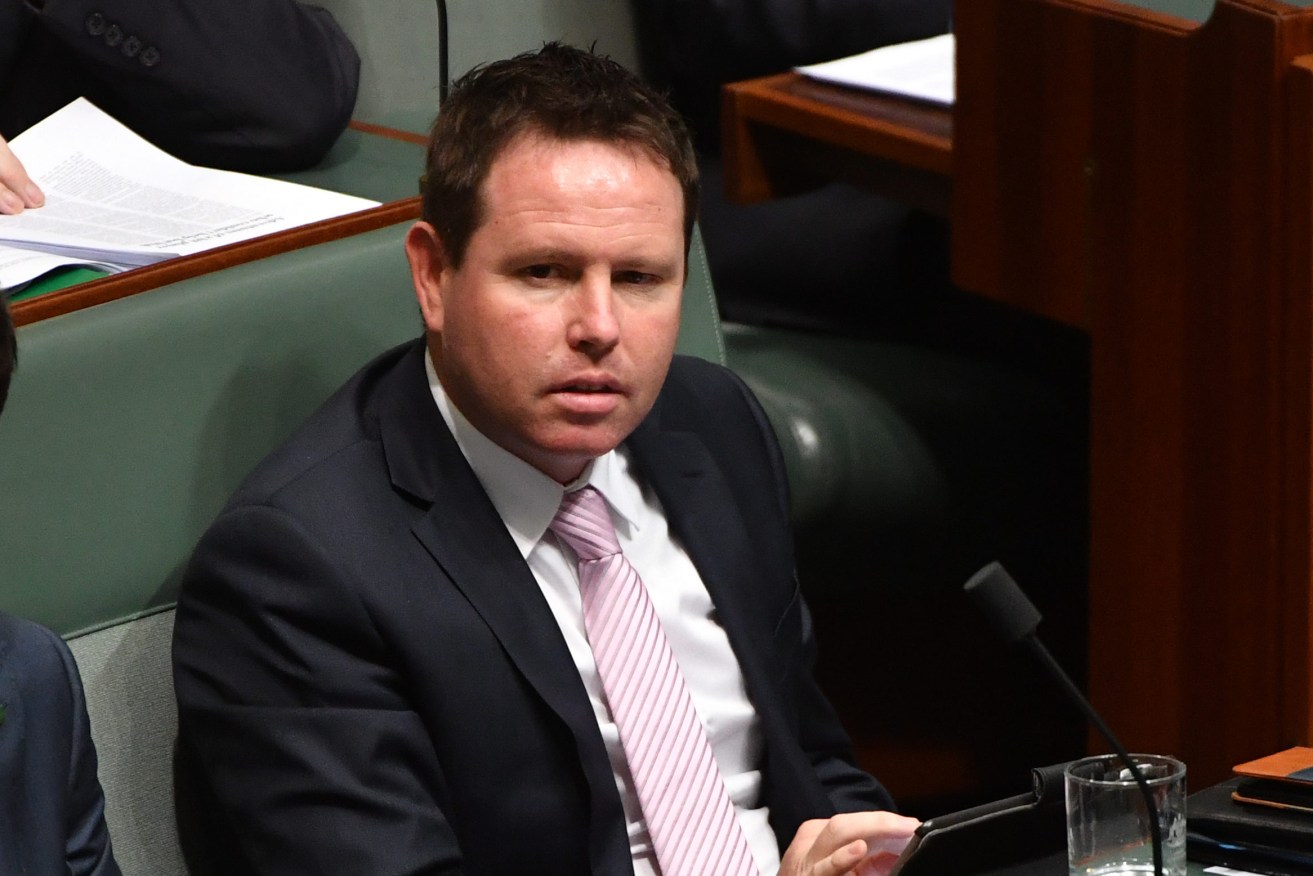 Nationals Member for Mallee Andrew Broad. Photo: AAP/Mick Tsikas