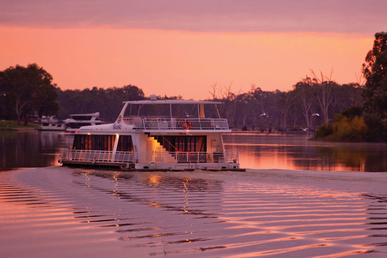 Tasting Australia Flotilla guests will dine on the PS Marion on the Murray.