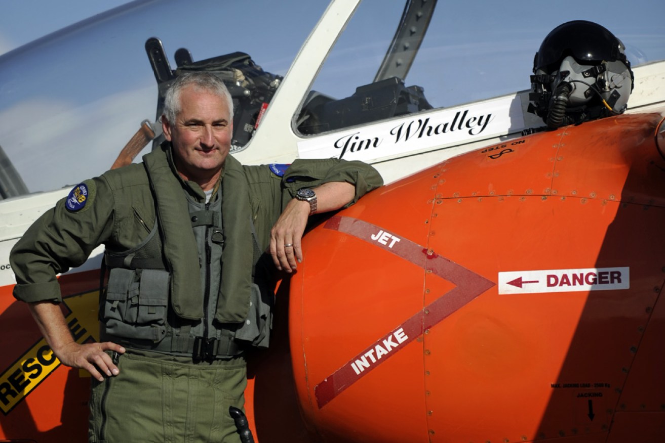 South Australia's Chief Entrepreneur Jim Whalley is a former RAAF fighter pilot. Image: supplied.