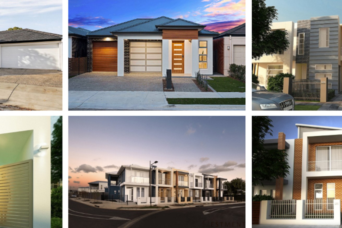 Images of OAS Group houses published on the company's website.