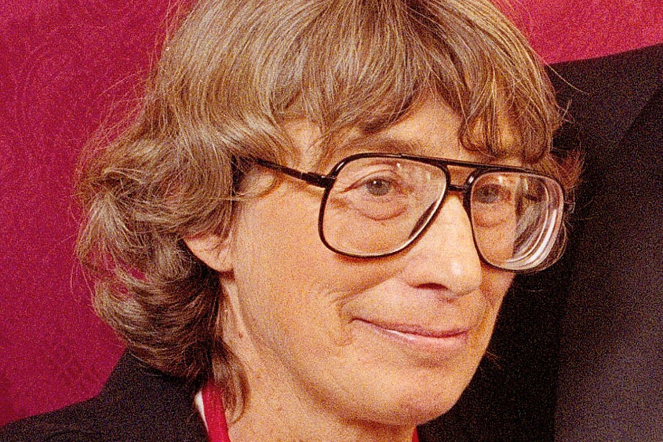 Mary Oliver at the 1992 National Book Awards in New York where she received the poetry award for her book "New and Selected Poems". Photo: Mark Lennihan / AP
