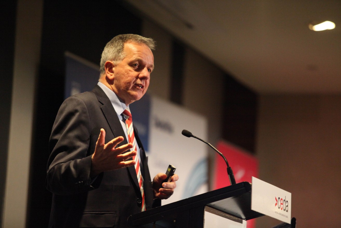 Tony Braxton-Smith speaking at a CEDA event in Sydney last year. Photo via CEDA