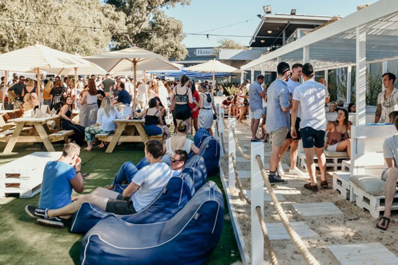The Rosé will be flowing at Lucky's Beach Club. Photo: supplied