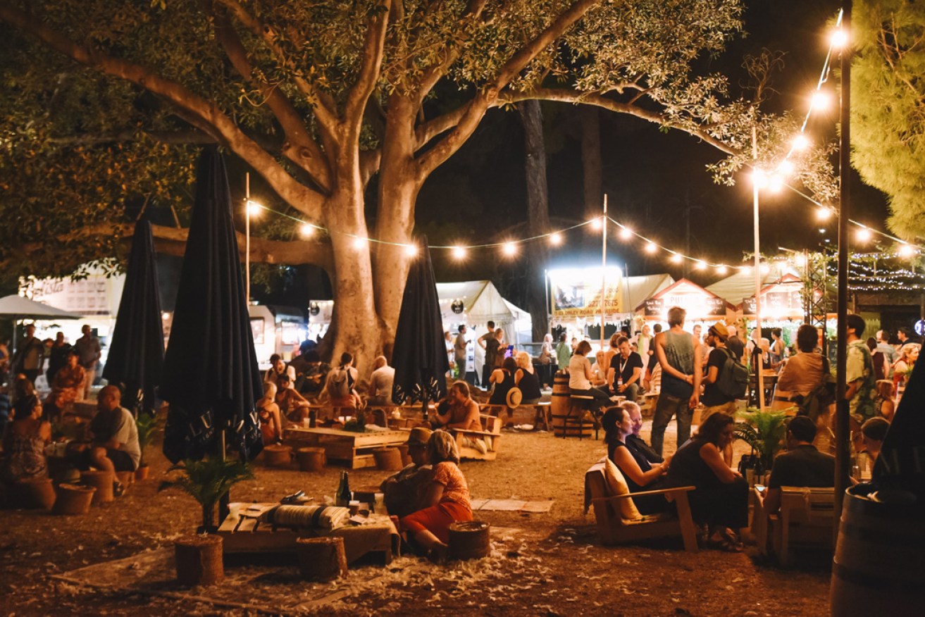 WOMADelaide offers festival-goers a smorgasboard of international fare from local food vendors. Photo: Jack Fenby