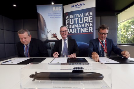 ASC and French shipbuilder agree to cooperate on submarines