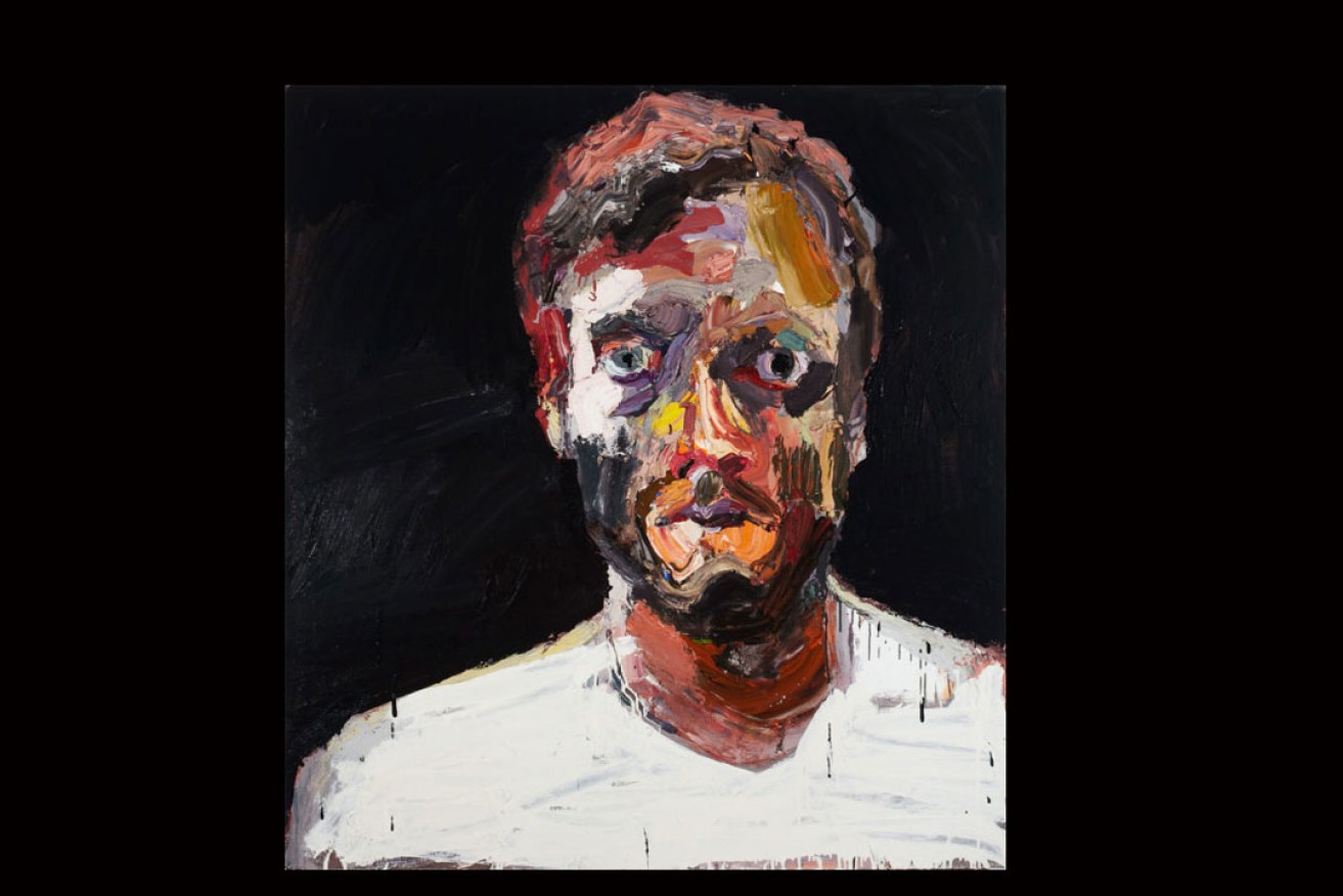 Ben Quilty, Self-portrait after Afghanistan.