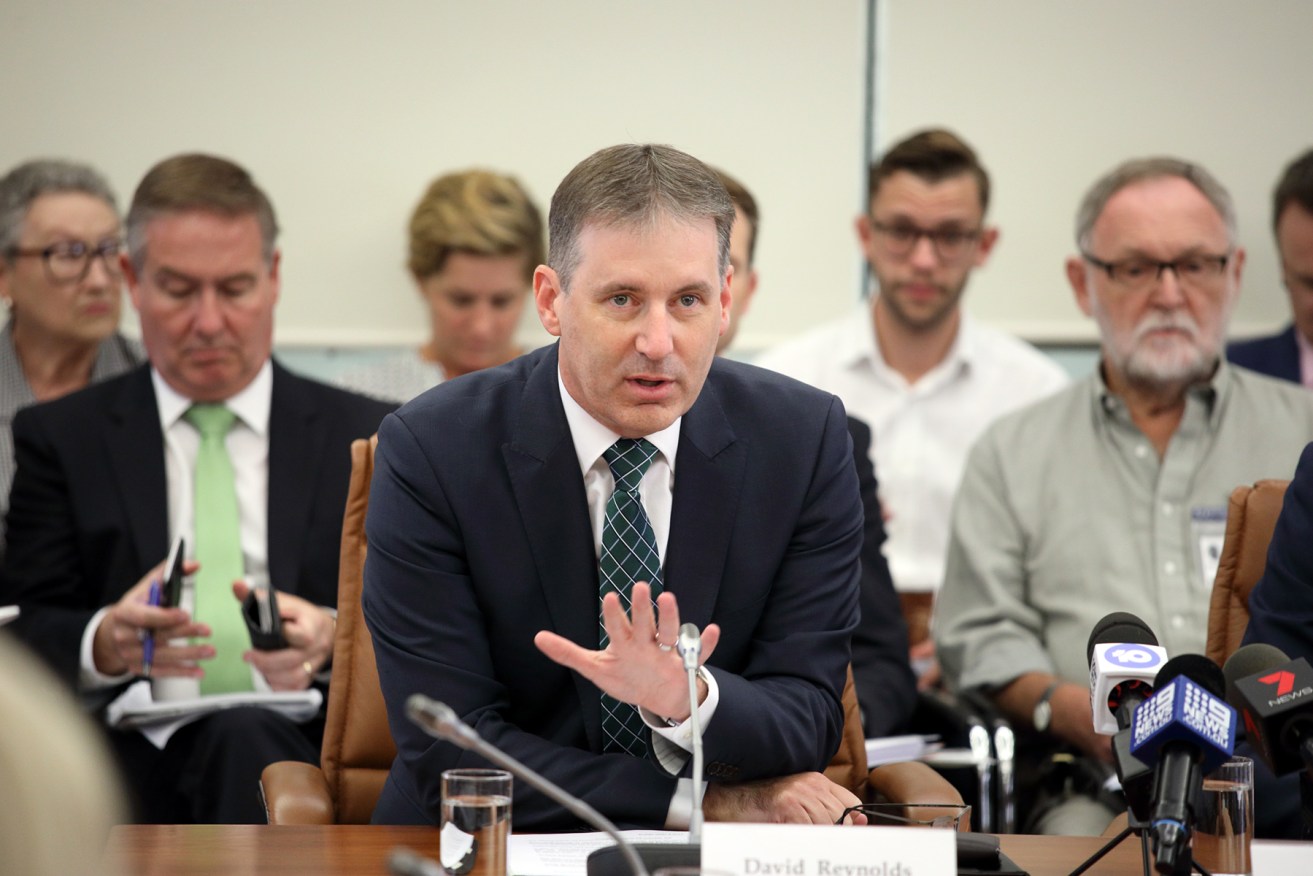 Department of Treasury and Finance CEO David Reynolds. Photo: Tony Lewis / InDaily