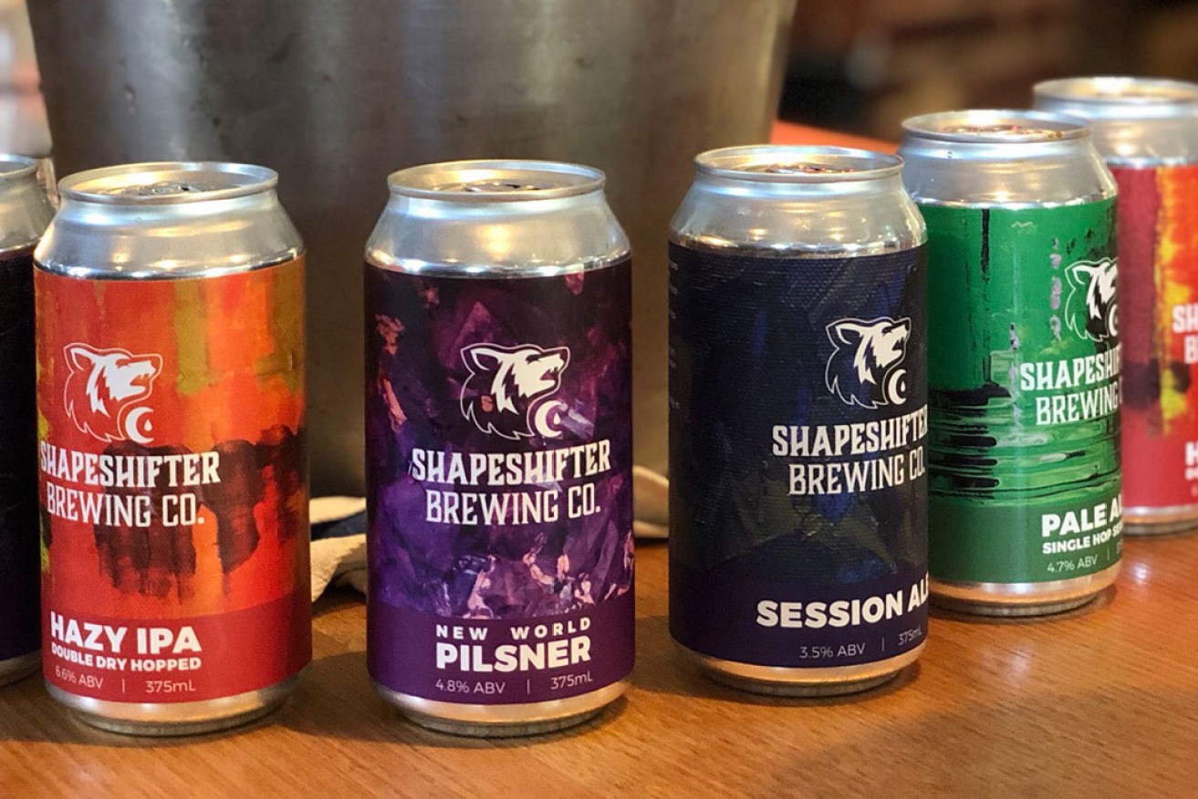 The first release of Shapeshifter beers.