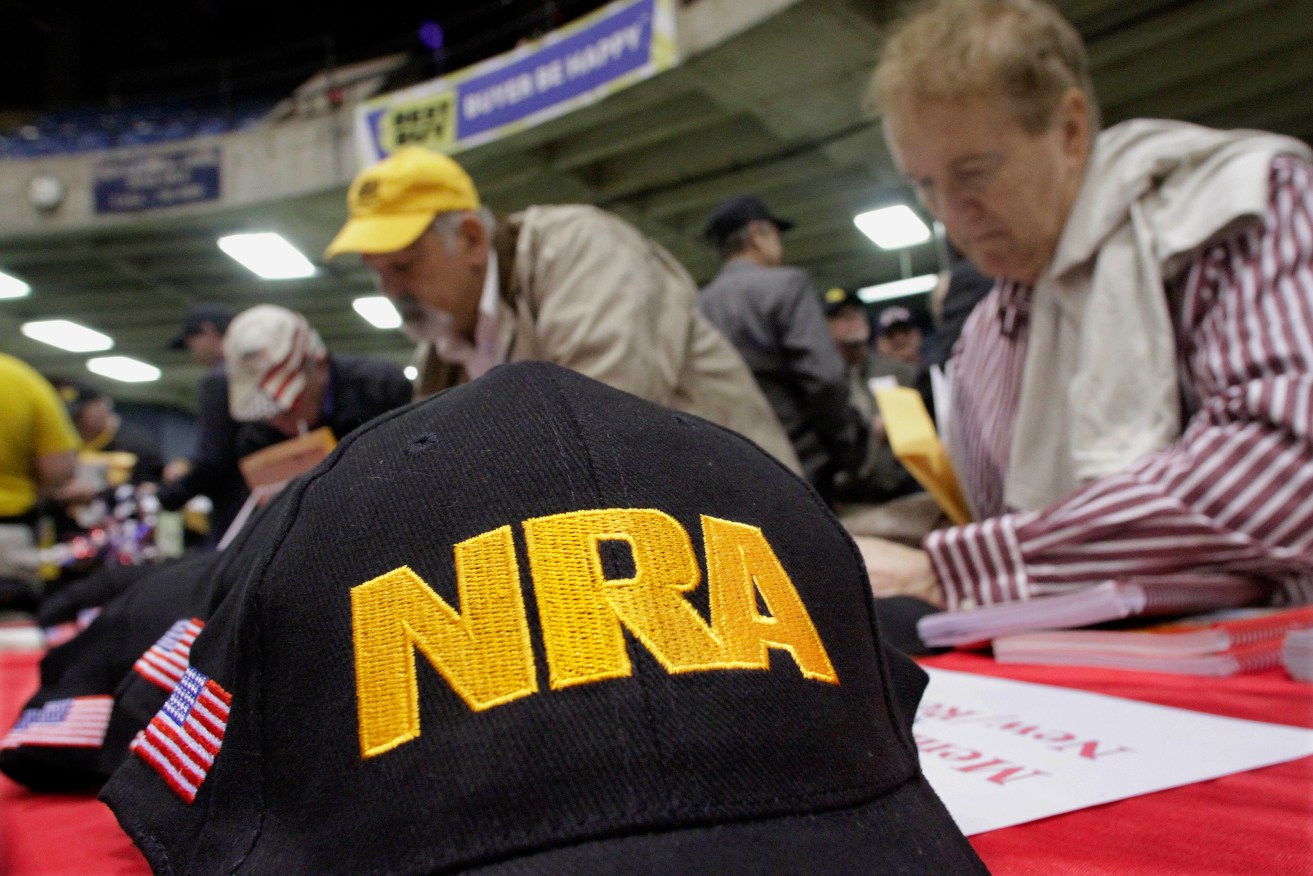 An undercover report said One Nation operatives sought millions of dollars funding from US pro-gun lobby the National Rifle Association. Photo: AP/Seth Perlman