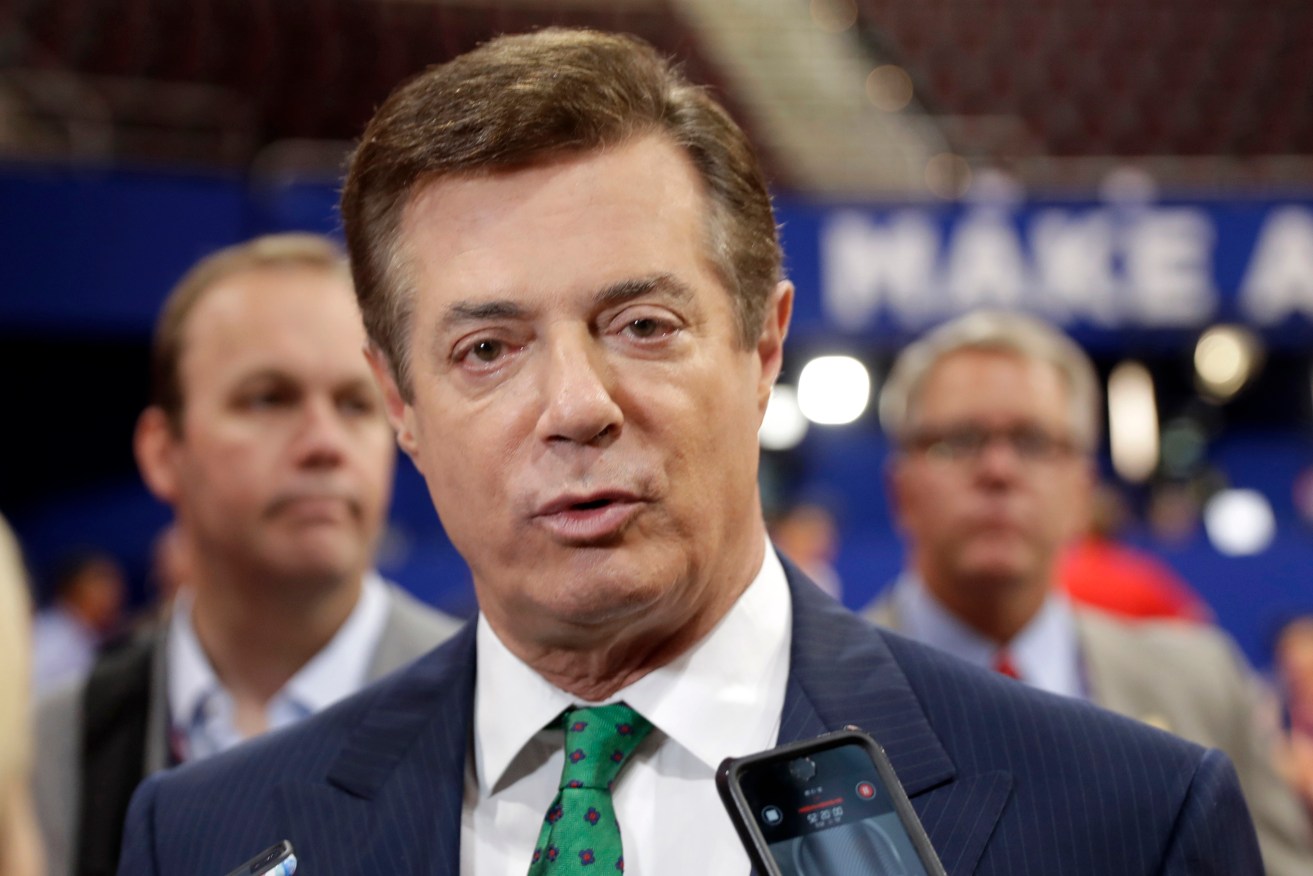 Former Trump campaign manager Paul Manafort has been sentenced for tax and bank fraud.
Photo: SUPPLIED
