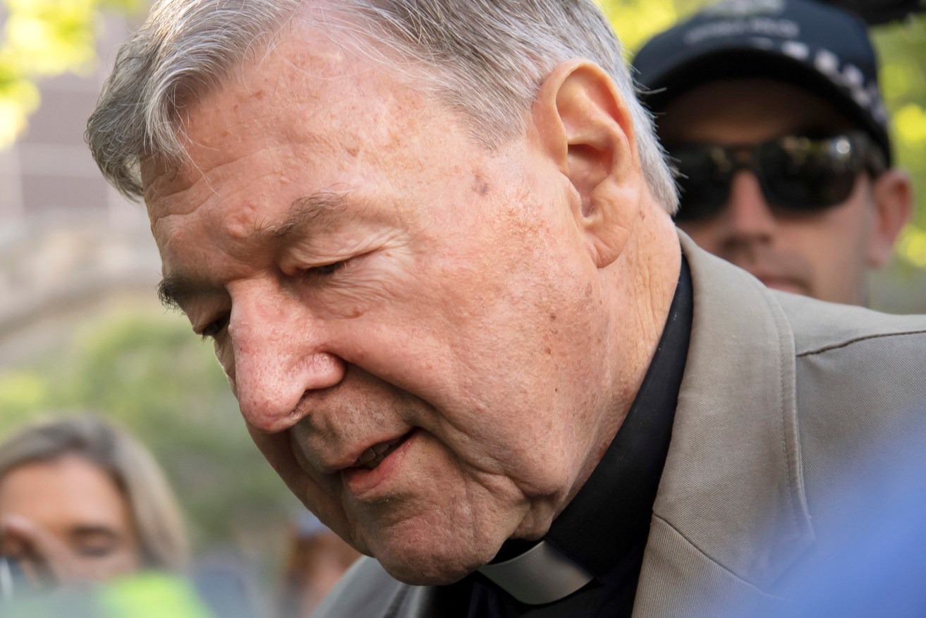 A man plans to sue convicted cardinal George Pell over alleged sex abuse when he was a child.
Photo: AP/Andy Brownbill