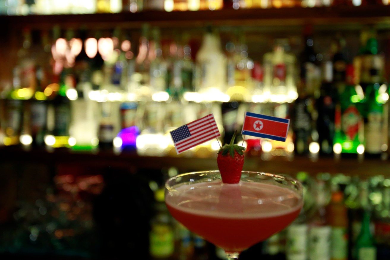 A Hanoi hotel cocktail to mark the US-North Korea summit which ended with no deal on nuclear weapons. Pic: SUPPLIED