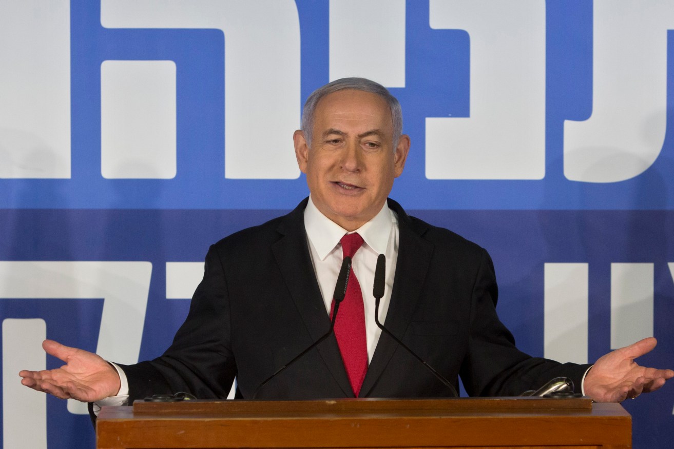 Israel's attorney-general has recommended indicting prime minister Benjamin Netanyahu with bribery and breach of trust in a series of corruption cases. Photo: SUPPLIED