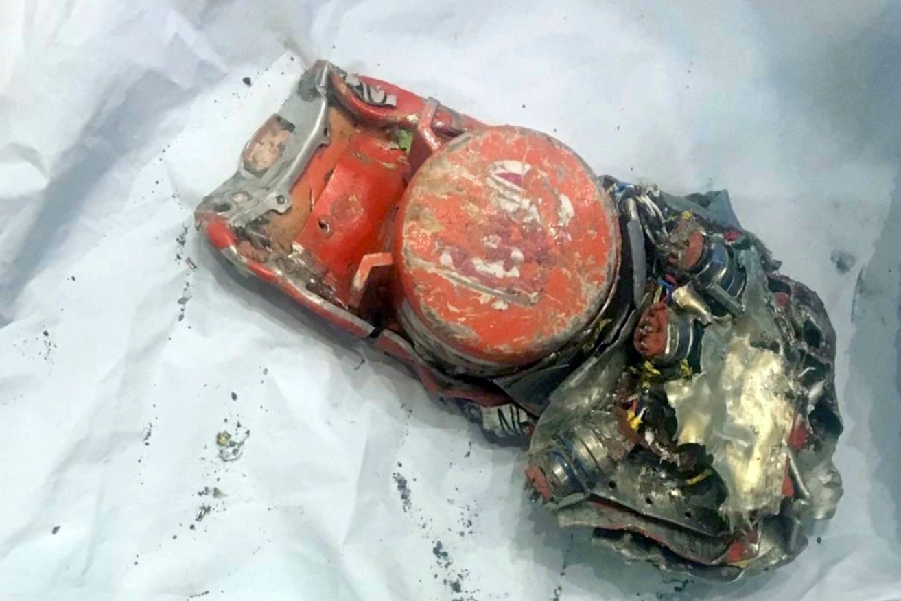 A black box flight recorder from the Ethiopian Airlines jet which crashed on March 10. Photo: supplied