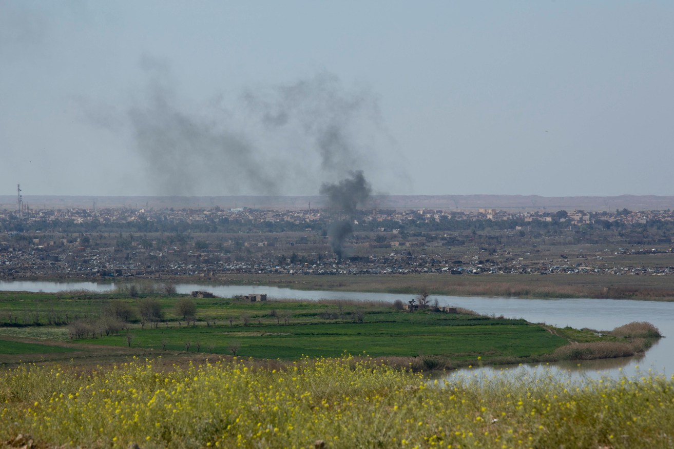 Islamic State's last stronghold in Syria is about to fall. Photo: AP//Maya Alleruzzo