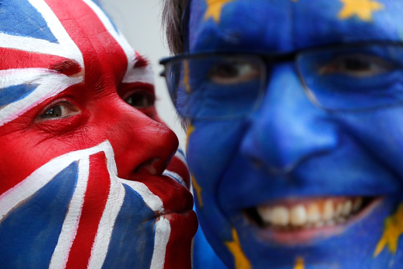 UK debate over Brexit reaches fever pitch ahead of the March 28 deadline to leave the EU. Photo: AP/Frank Augstein